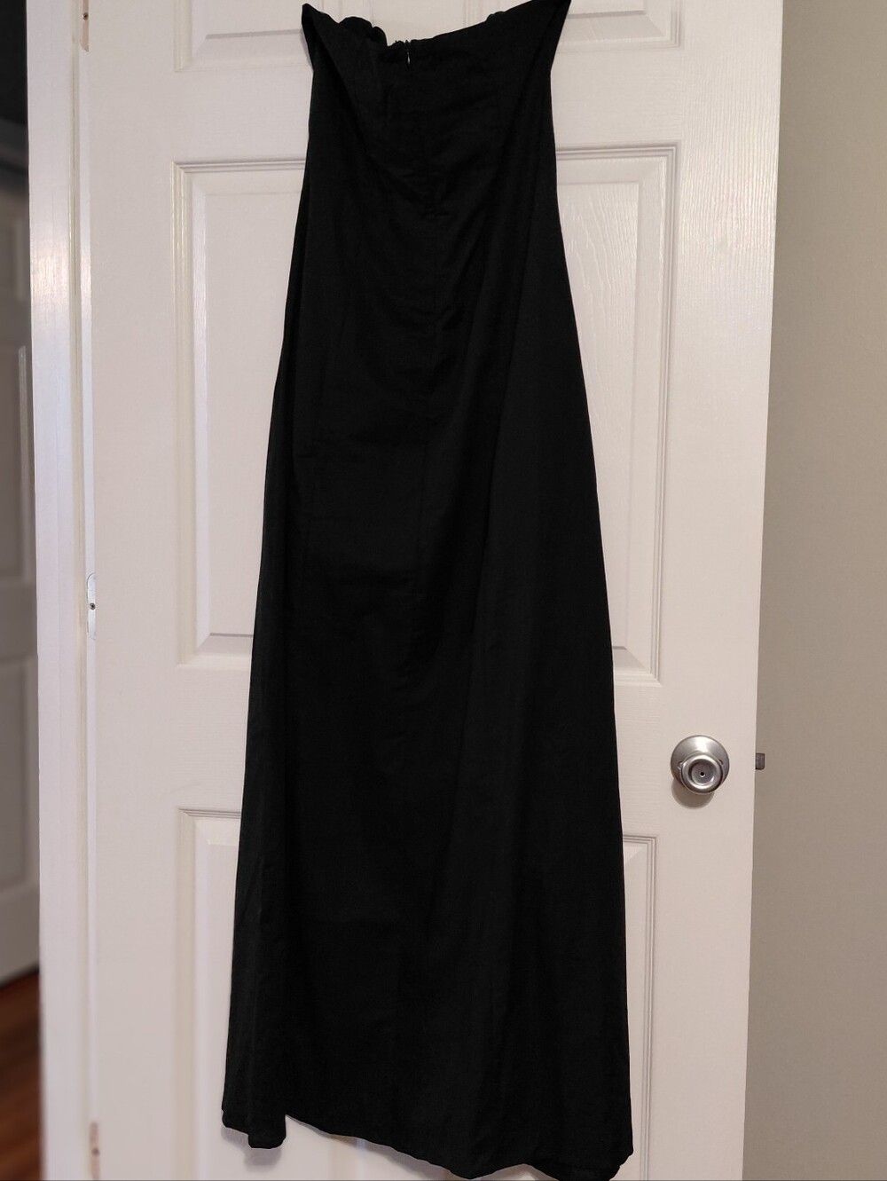 Peppermayo Tayla Linen Maxi Dress Size US 10 Black - Picture 6 of 11
